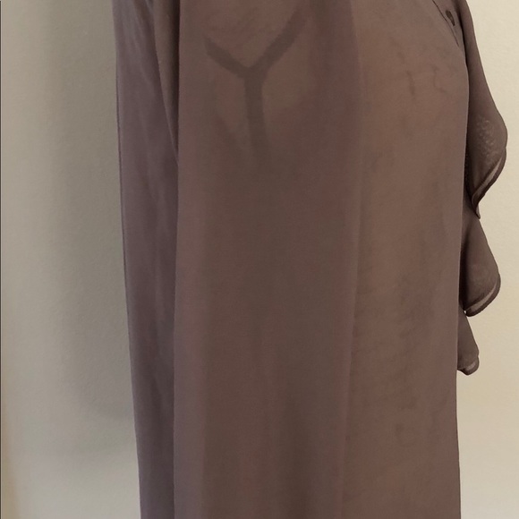 Classic Ellen Tracey Beige Blouse Size S - Picture 7 of 8